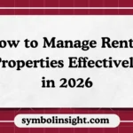 How to Manage Rental Properties Effectively